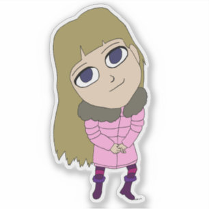 chibi klistermärken