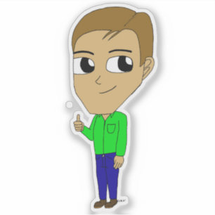 chibi klistermärken