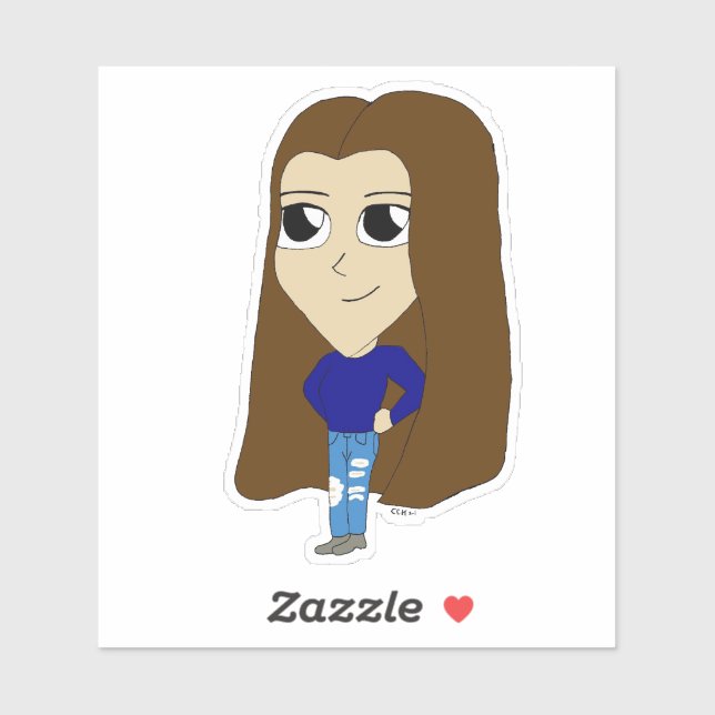 chibi klistermärken (Ark)