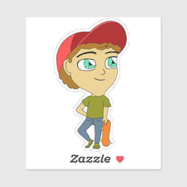 chibi klistermärken (Ark)