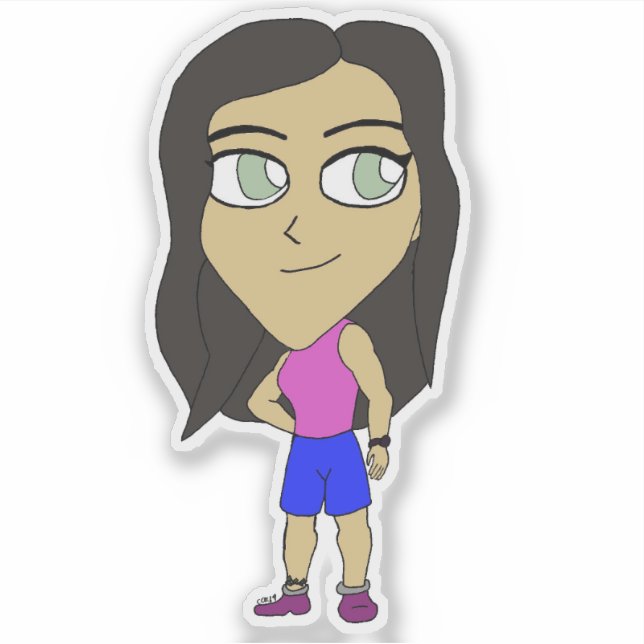 chibi klistermärken (Framsida)