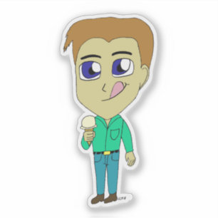 chibi klistermärken