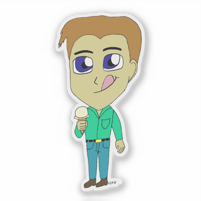 chibi klistermärken (Framsida)