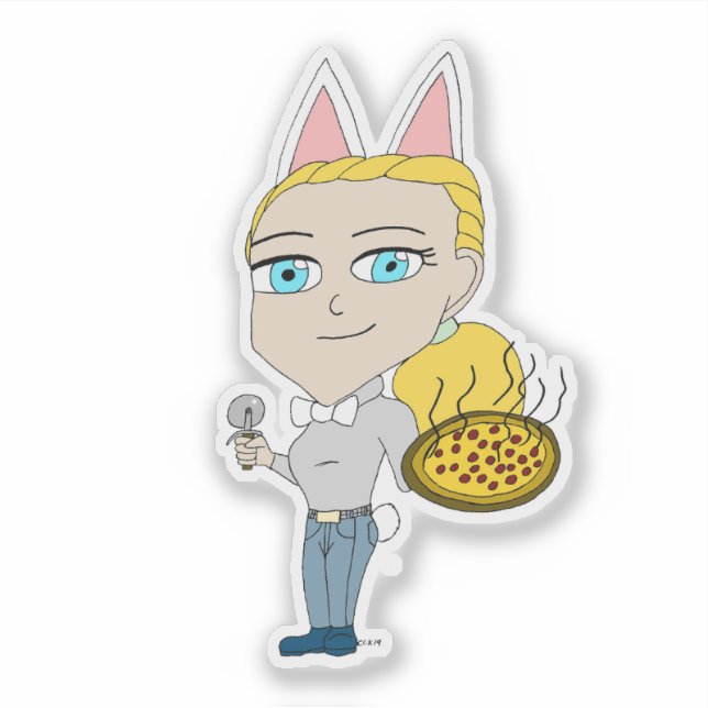 chibi klistermärken (Framsida)