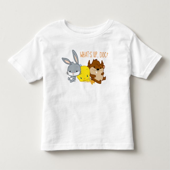 Chibi KRYP BUNNY™, TWEETY™ och TAZ™ Tee (Framsida)