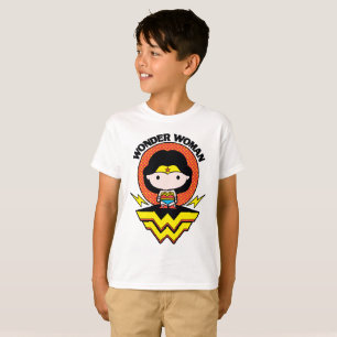 Chibi  kvinna med Polka dots och Logotyp T Shirt