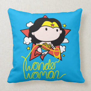 Chibi kvinnor som flyger med lasso kudde