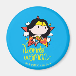 Chibi kvinnor som flyger med lasso magnet
