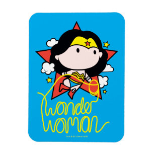 Chibi kvinnor som flyger med lasso magnet