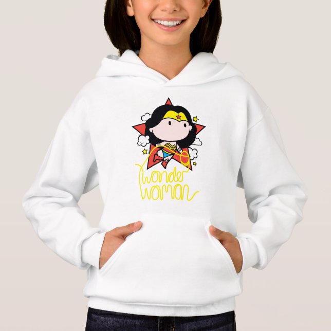 Chibi  kvinnor som flyger med lasso t-shirt (Framsida)