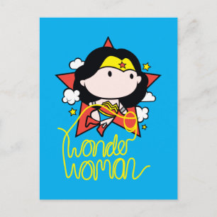 Chibi kvinnor som flyger med lasso vykort