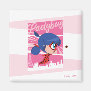 Chibi Ladybug i Paris Magnet