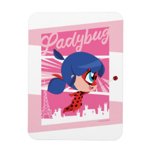 Chibi Ladybug i Paris Magnet