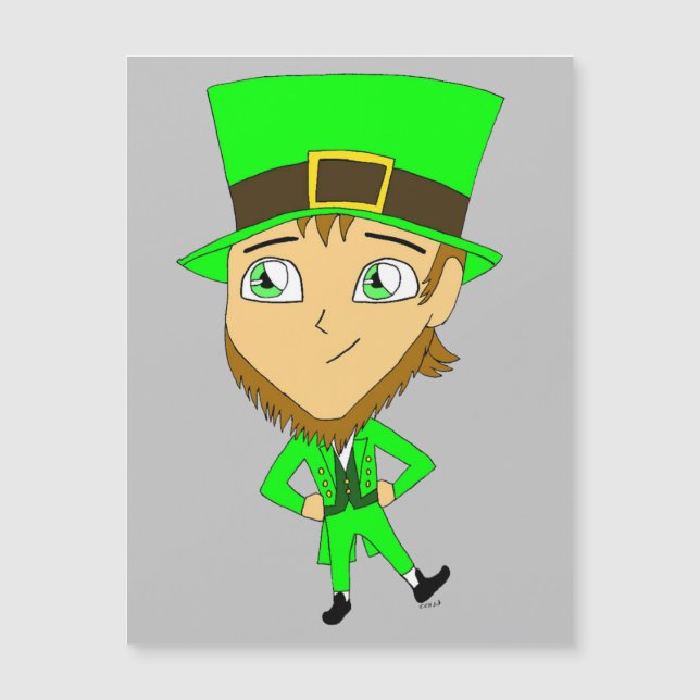 chibi leprechaun (Framsida)