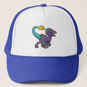 Chibi lilor befjädrad velociraptor keps