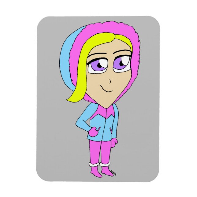 chibi magnet (Vertikal)