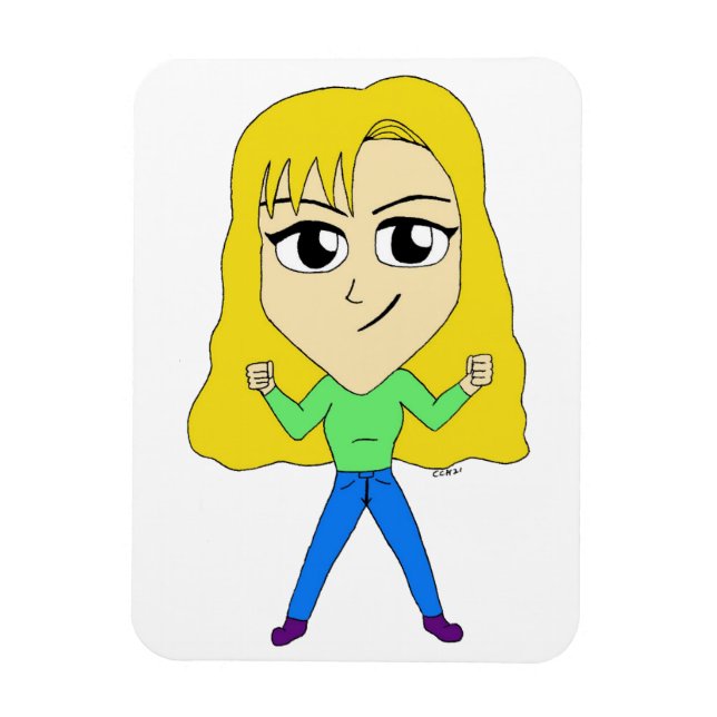 chibi magnet (Vertikal)