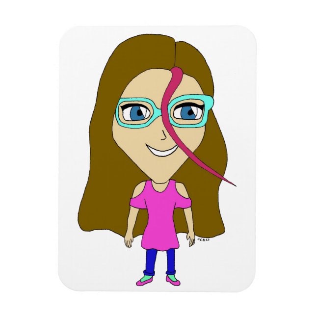chibi magnet (Vertikal)