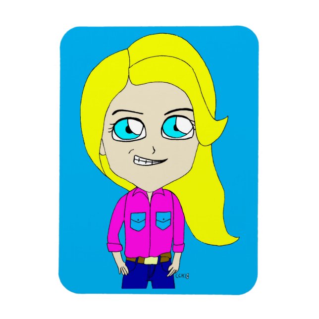 chibi magnet (Vertikal)
