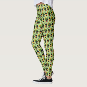 Chibi MARVIN MARTIAN™ & DAFFY ANKA™ Leggings