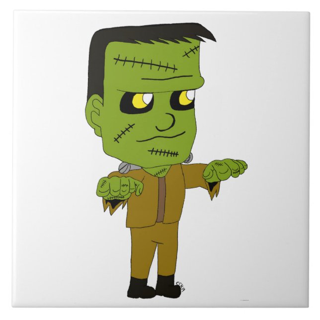 chibi monster kakelplatta (Framsidan)