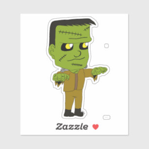 chibi monster klistermärken