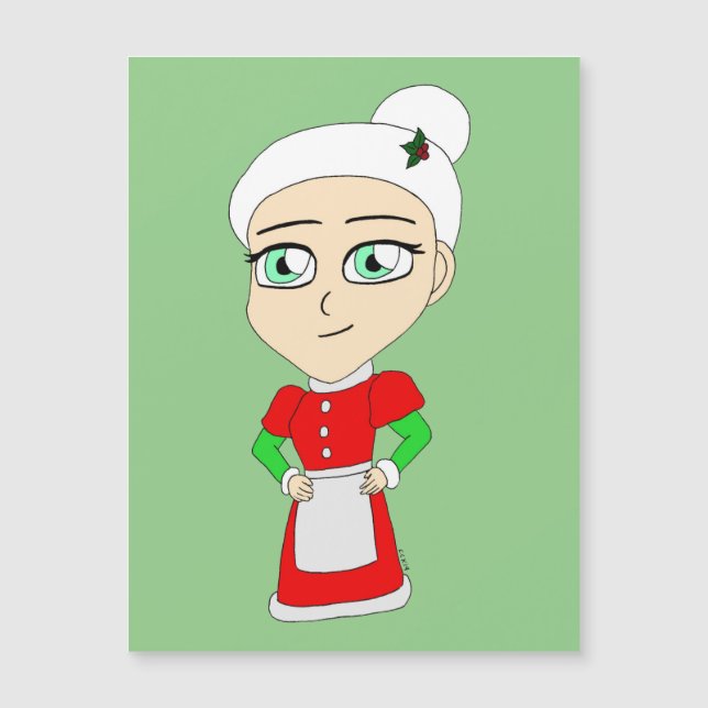 chibi Mrs. claus (Framsida)