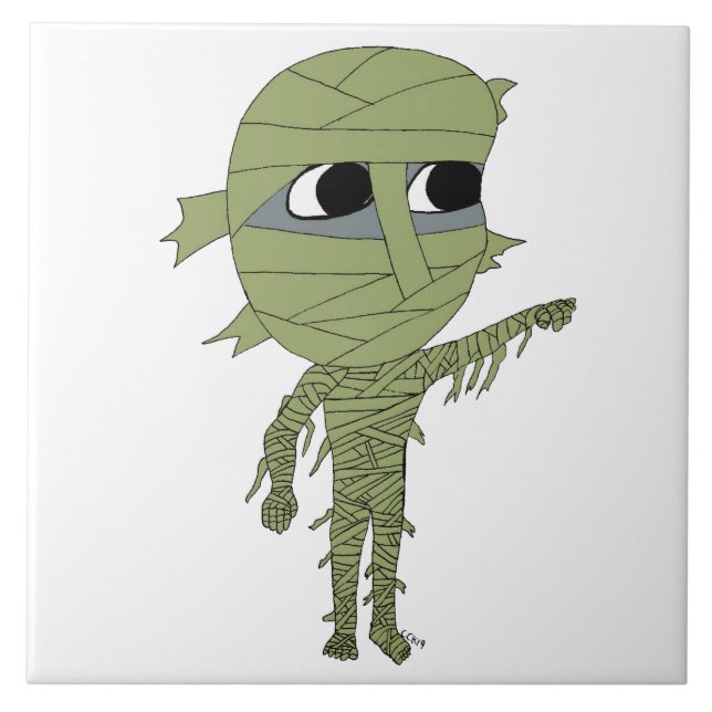 chibi mummy kakelplatta (Framsidan)