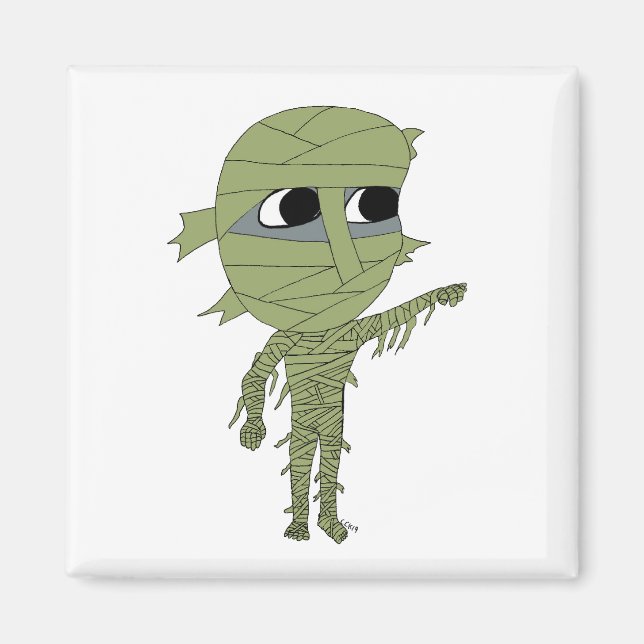 chibi mummy magnet (Framsidan)