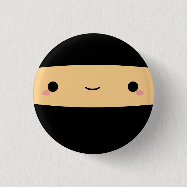 Chibi Ninja knäppas Knapp (Framsida)