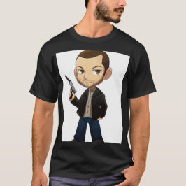 Chibi Östeuropeisk Gatuhjälte T Shirt