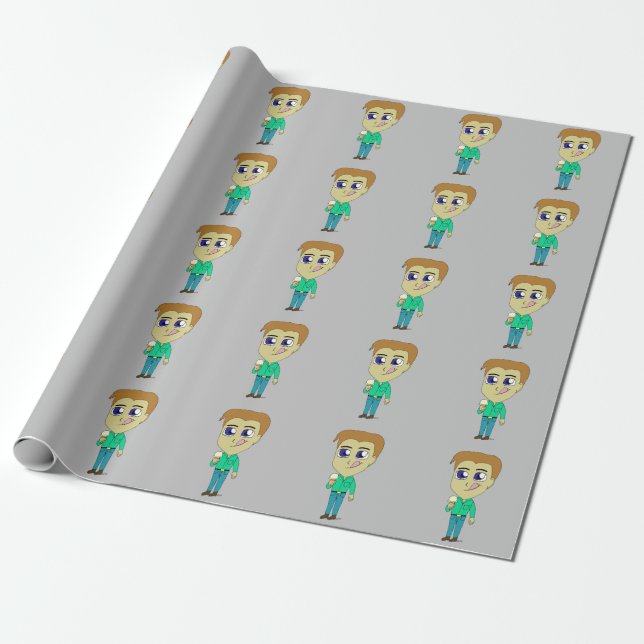 chibi presentpapper (Utrullad)