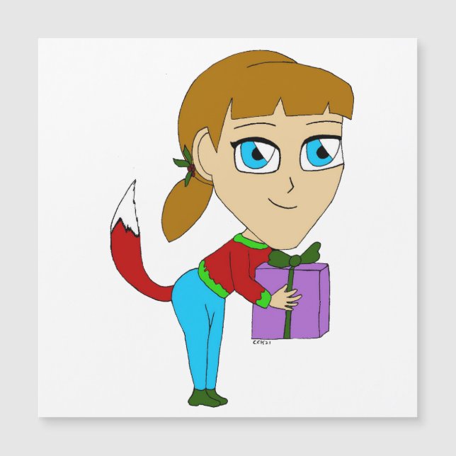 chibi räv flicka  (Framsida)