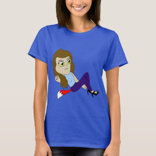 chibi rävflicka t shirt