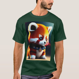 Chibi Red Panda Royal Family T Shirt