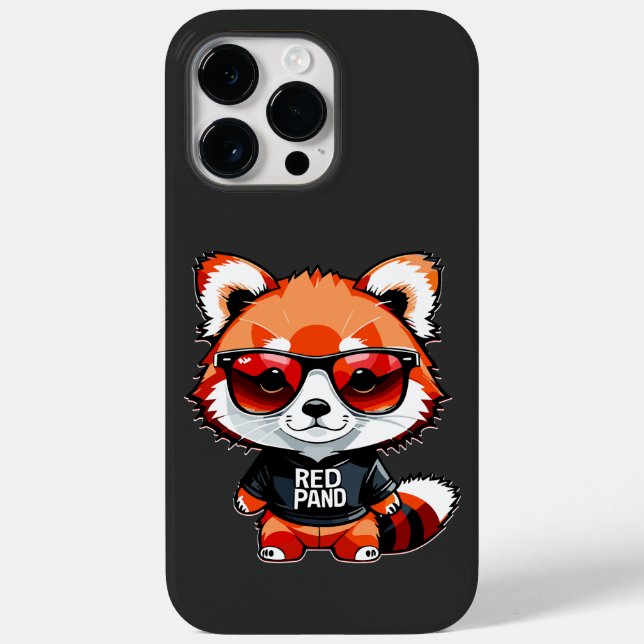 Chibi Red Panda Unge (Baksida)