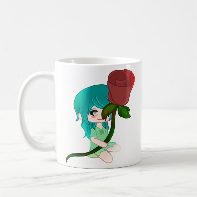 Chibi Ro med Ro Kaffemugg (Vänster)