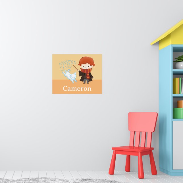 Chibi Ron Weasley Patronus Poster (Barnkammare 1)