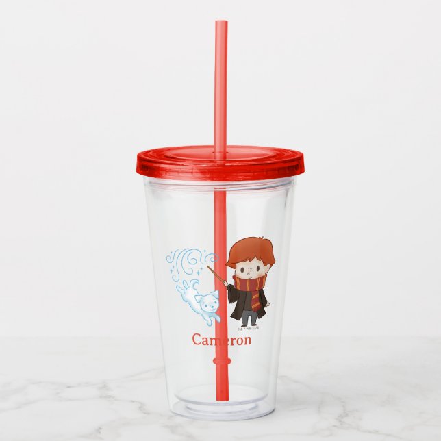 Chibi Ron Weasley Patronus Take Away Mugg (Framsida)