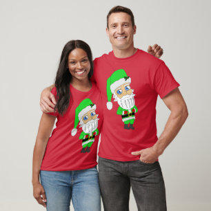 Chibi Santa grön dräkt T Shirt