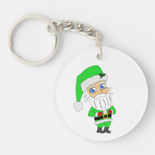 Chibi Santa grön kostym