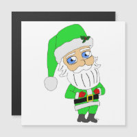 Chibi Santa grön kostym
