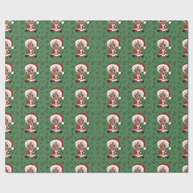 Chibi Santa (Version 3) Presentpapper (Seam)