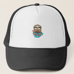 Chibi Sengångare Kaffeälskare � Söt Kawaii Sengång Keps