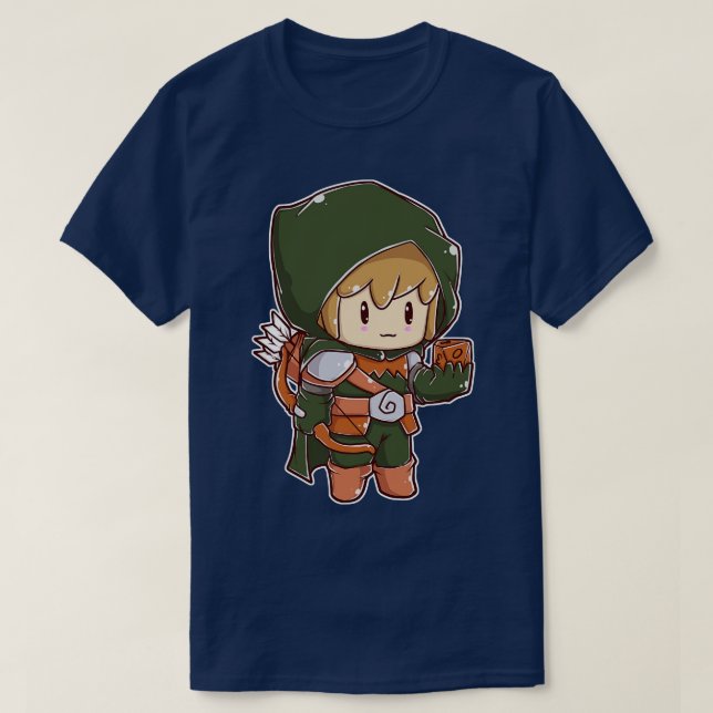 Chibi Skogsvaktare T Shirt (Design framsida)
