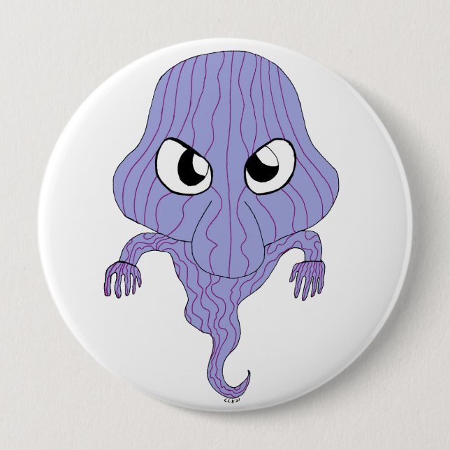 Chibi stil spöke knapp (Framsida)