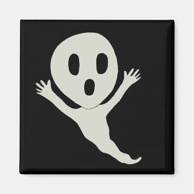 Chibi stil spöke magnet (Framsidan)
