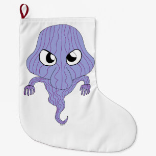 Chibi stil spöke stor julstrumpa