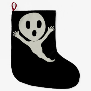 Chibi stil spöke stor julstrumpa