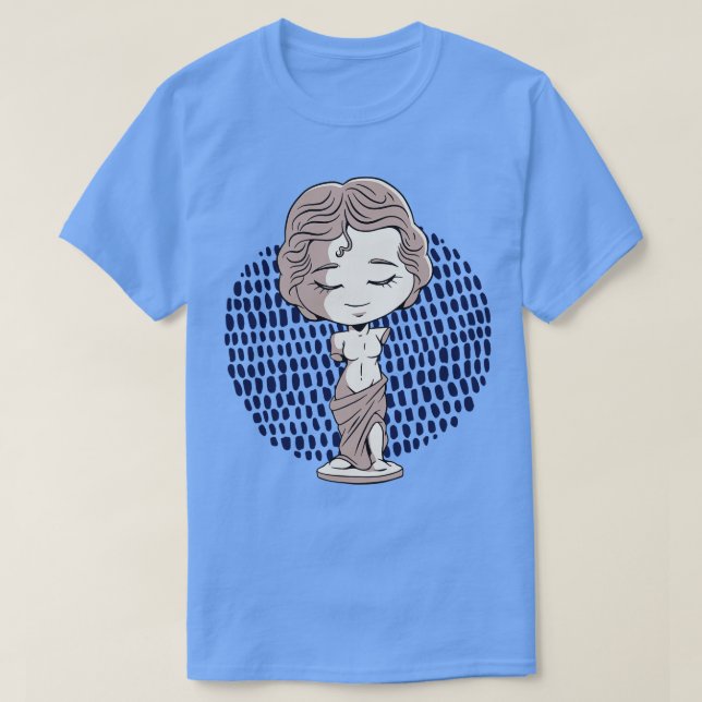 Chibi Stil Venus de Milo T Shirt (Design framsida)